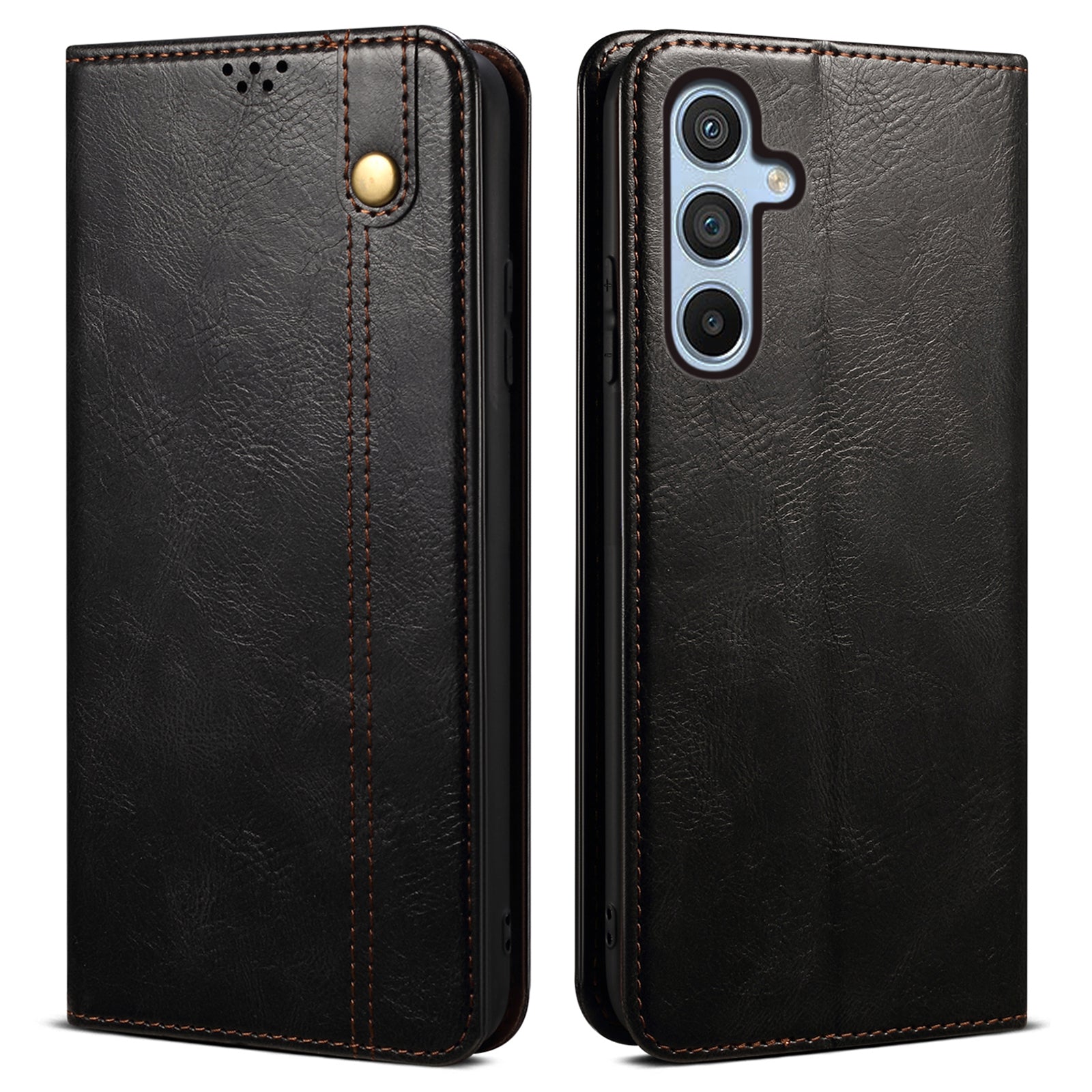 For Samsung Galaxy A54 5G PU Leather Phone Wallet Case Waxy Crazy Horse Texture Stand Cell Phone Cover For Samsung Galaxy A54 5G PU Leather Phone Wallet Case Waxy Crazy Horse Texture Stand Cell Phone Cover